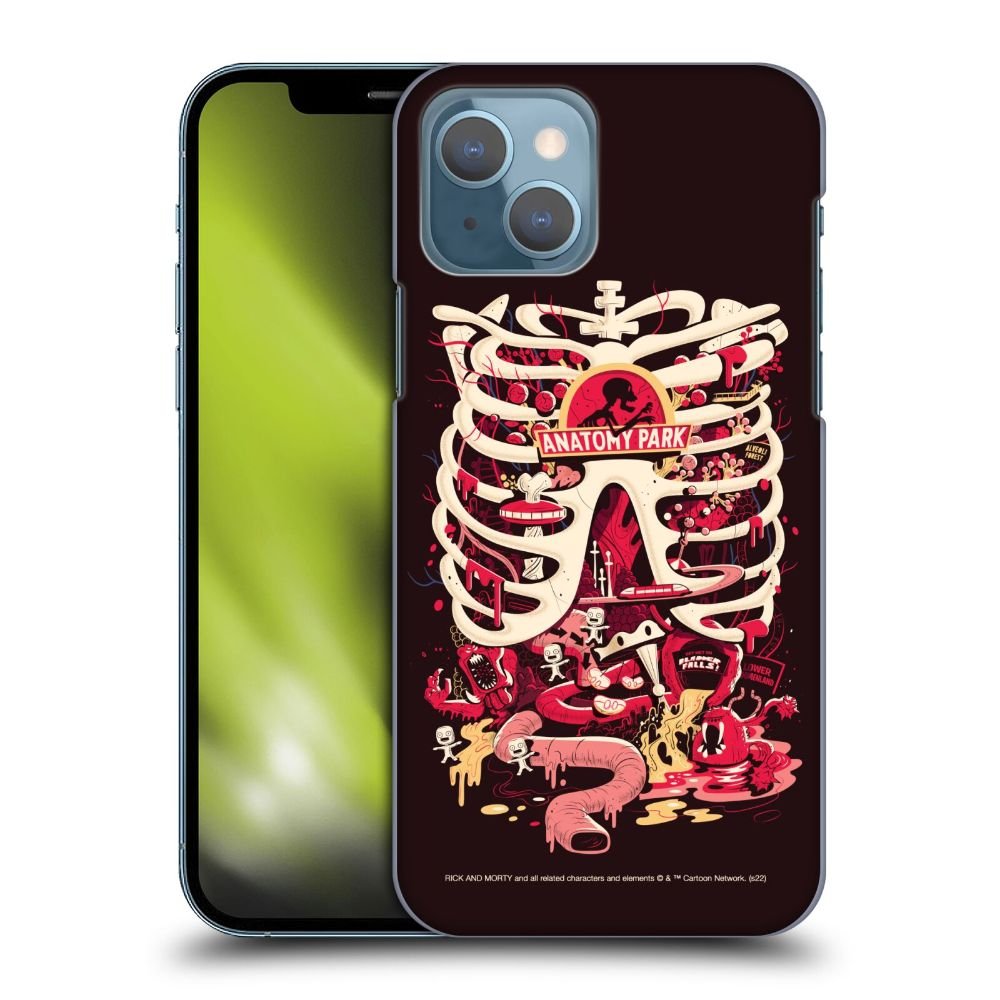 RICK AND MORTY リックアンドモーティ - Season 1 & 2 Graphics / Anatomy Park ハード case / Apple iPhoneケース - PGS